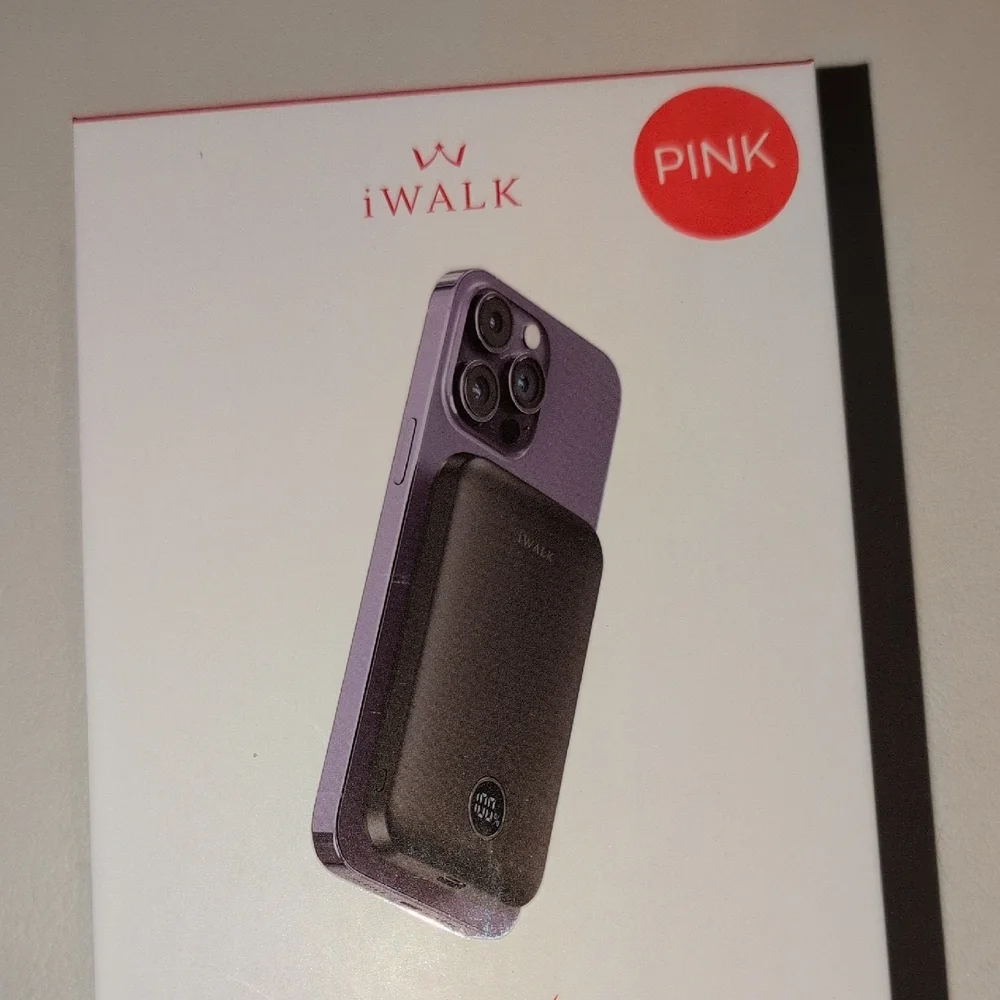 Pink Mag-X Charger for Cell Phones